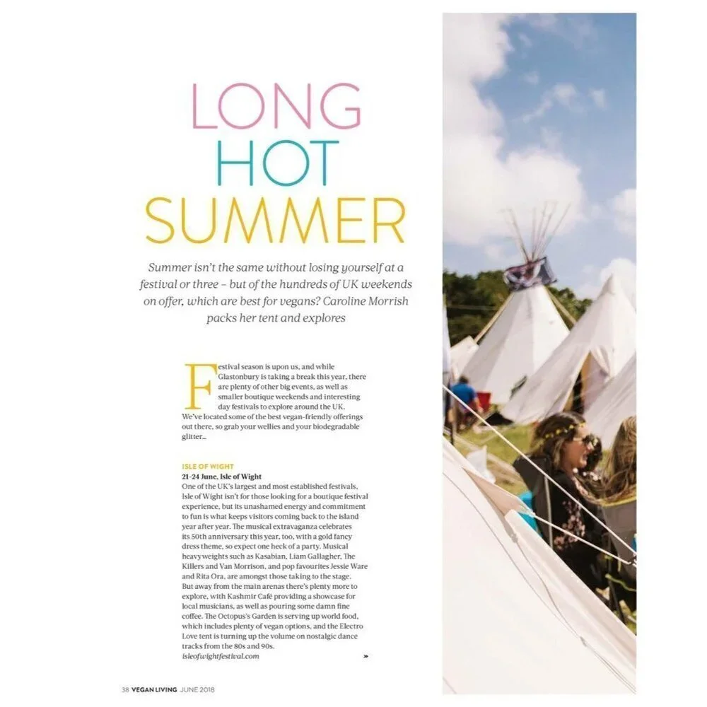 Vegan Living UK magazine June 2018 Back Issue 19